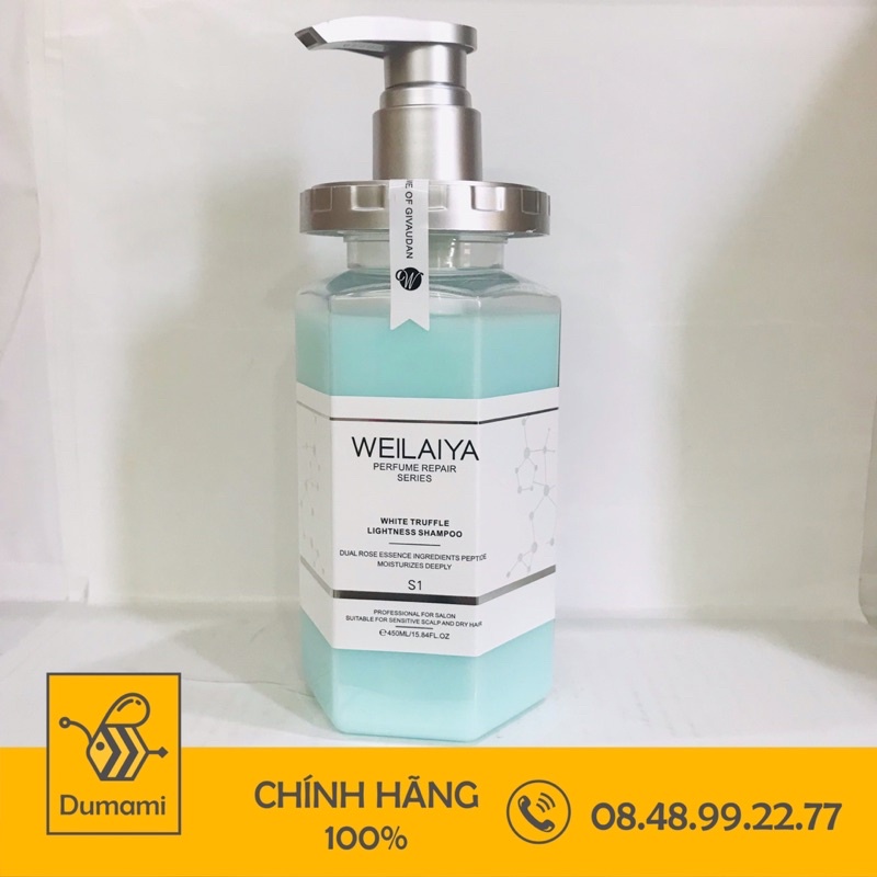 Bộ gội xả phục hồi đa tầng ủ nấm Truffle Weilaiya phục hồi tóc khô xơ, yếu, hư tổn