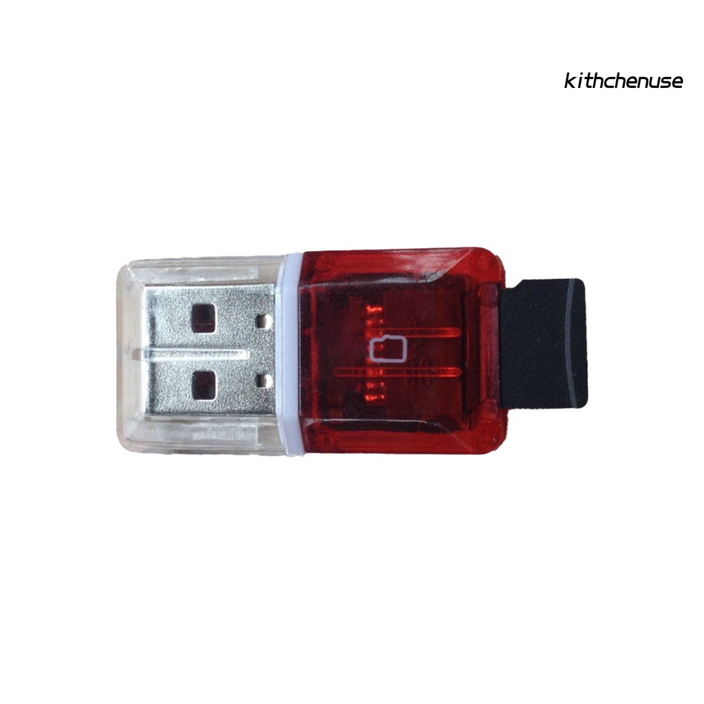 Đầu Đọc Thẻ Nhớ TF Giao Diện USB 2.0 Cho Laptop