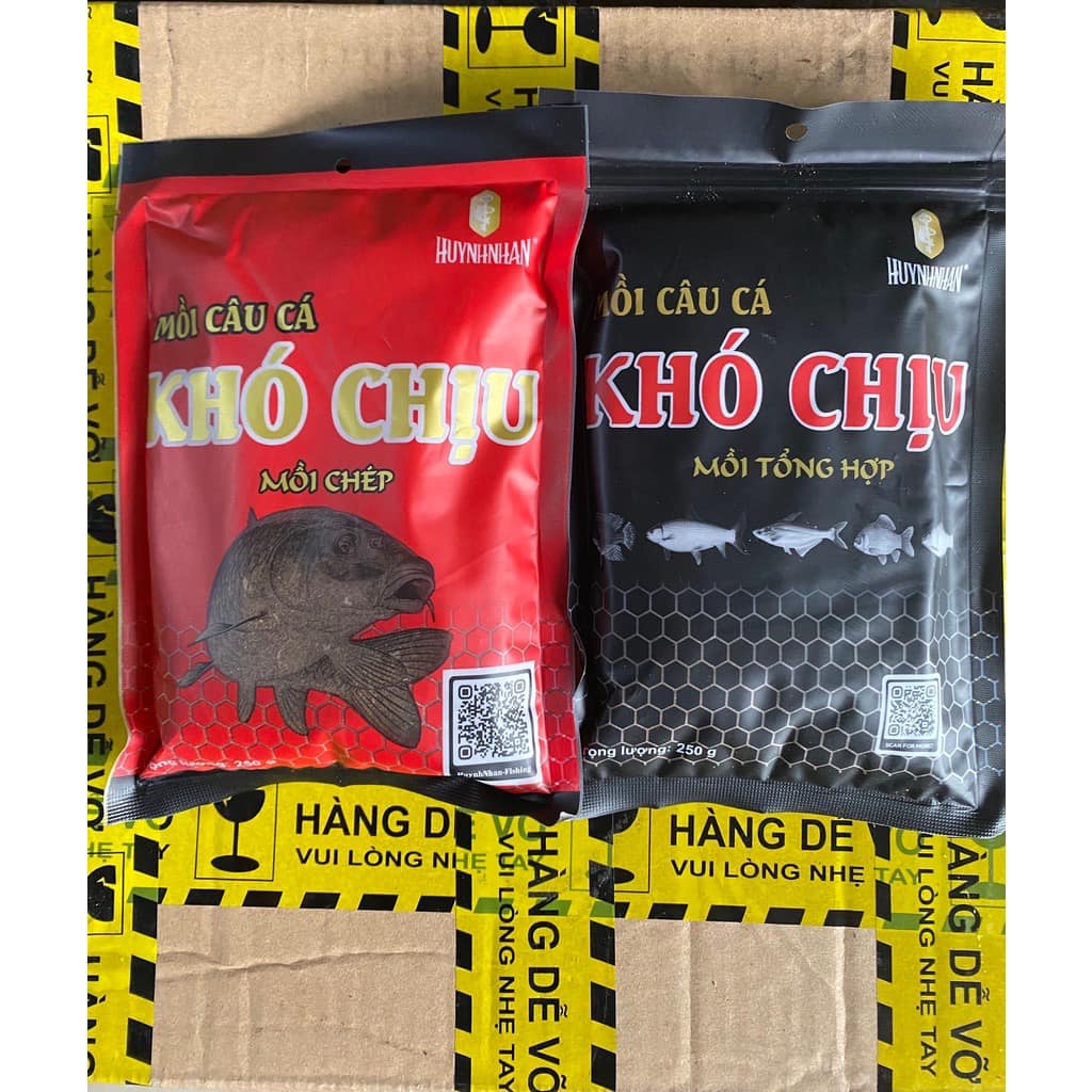 Mồi câu Khó Chịu siêu nhạy gói 250gram