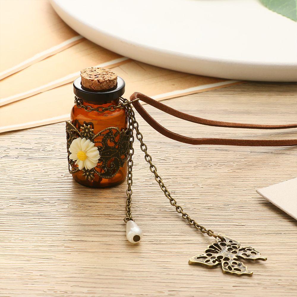 Vòng cổ Da May Mắn Dạng Lọ Điều Ước Thời Trang