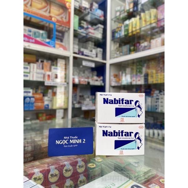 ✅ [Chính Hãng] Gói Bột Vệ Sinh Phụ Nữ NABIFAR 5G (hộp 10 gói)