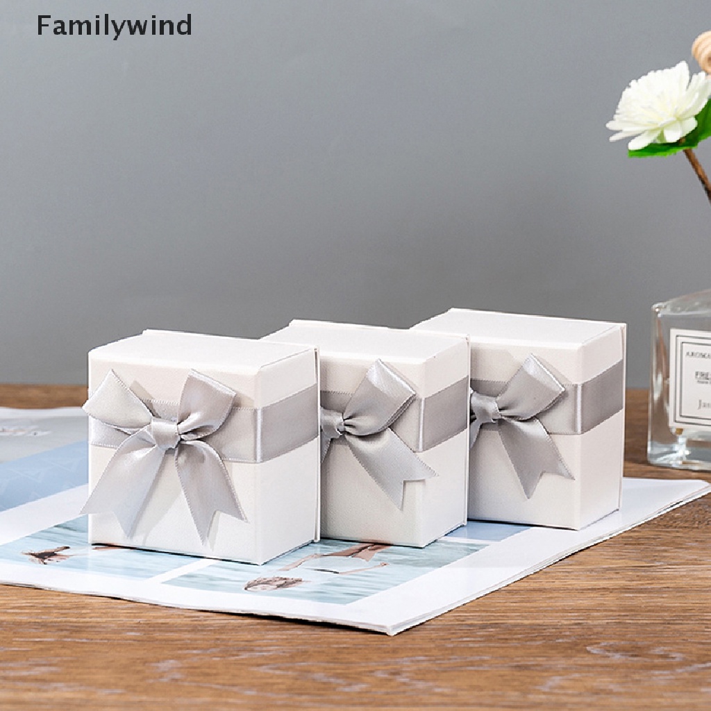 Hộp Quà Đựng Trang Sức Hình Nơ Giấy Dễ Thương