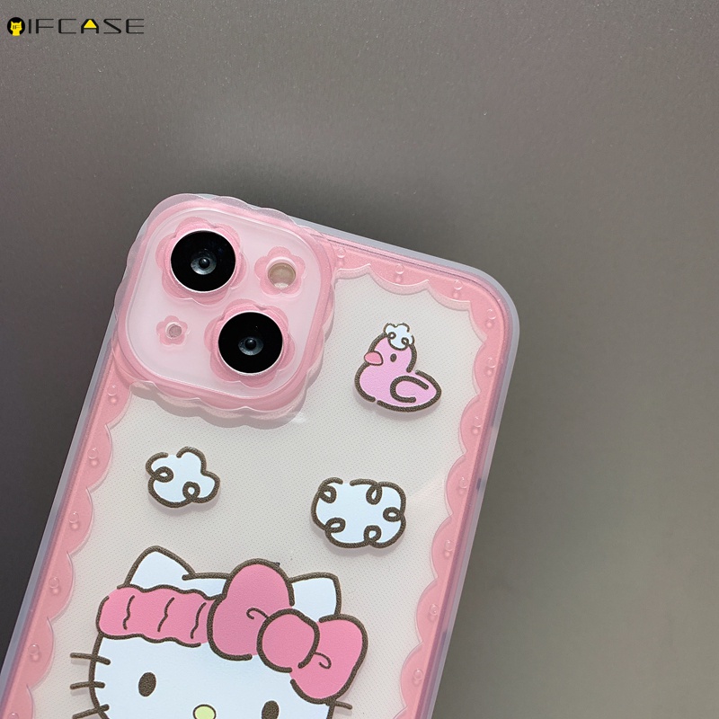 Ốp Điện Thoại Dẻo Trong Suốt Họa Tiết Hoạt Hình Nhiều Màu Cho iPhone 13 12 12 11 Pro Max XS Max XR X