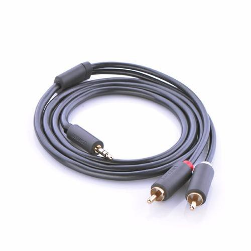 Dây chuyển đổi 3.5mm ra 2RCA (HOA SEN) dài từ 1-10m UGREEN AV102