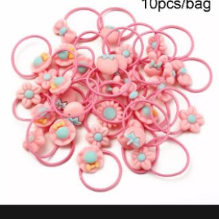 Set 10 sợi thun buộc tóc cho bé