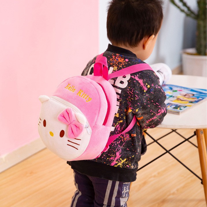 Ba Lô Đi Học Họa Tiết Hoạt Hình Xinh Xắn Dành Cho Bé