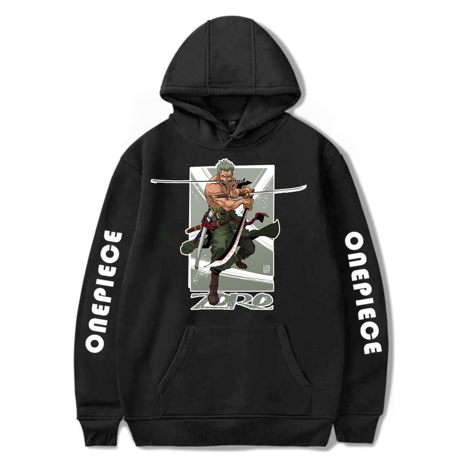 (XẢ KHO💥)Áo hoodie Anime Zoro One Piece dài tay đẹp chất xịn loại 1