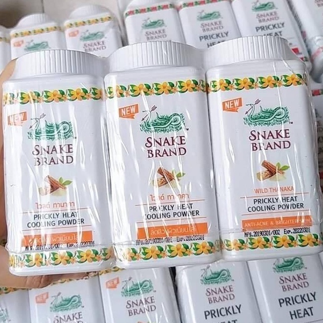 Phấn Lạnh Snake Brand Prickly Heat Thái Lan 50g