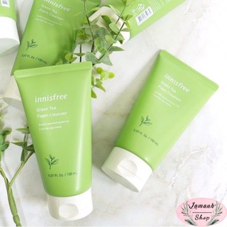 ( CHÍNH HÃNG ) Sữa rửa mặt làm sạch innisfree Green Tea Foam Cleanser 150ml