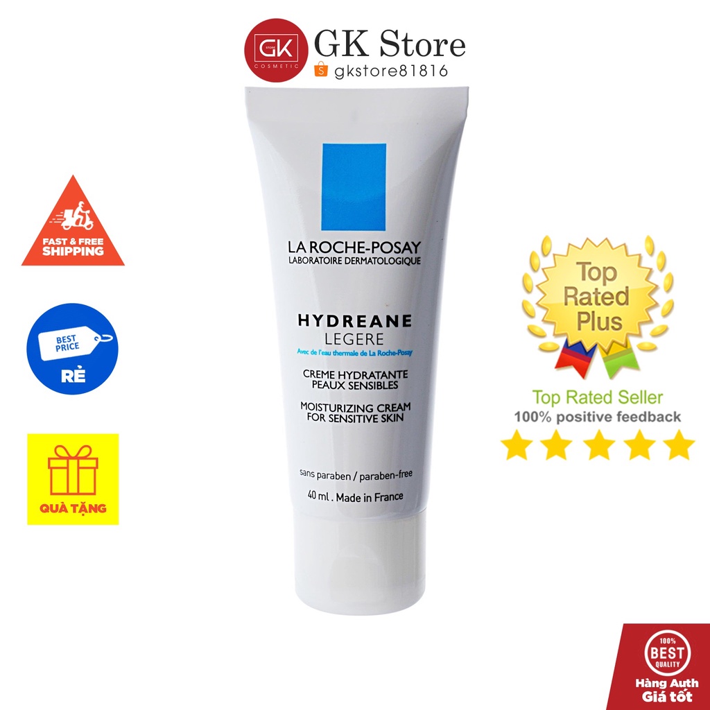 Kem dưỡng La Roche-Posay Hydreane Legere Cấp Nước Cho Da Hỗn Hợp, Dầu