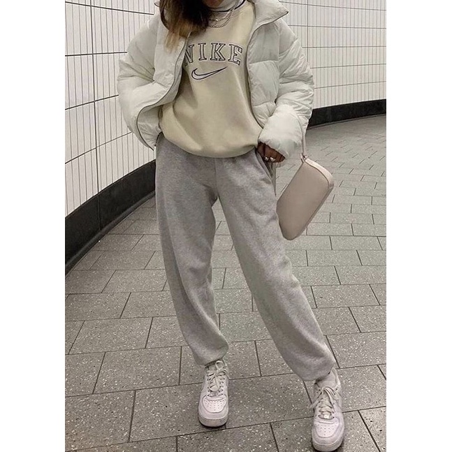 Áo nỉ lót bông custom thêu chữ N*ke | BigBuy360 - bigbuy360.vn