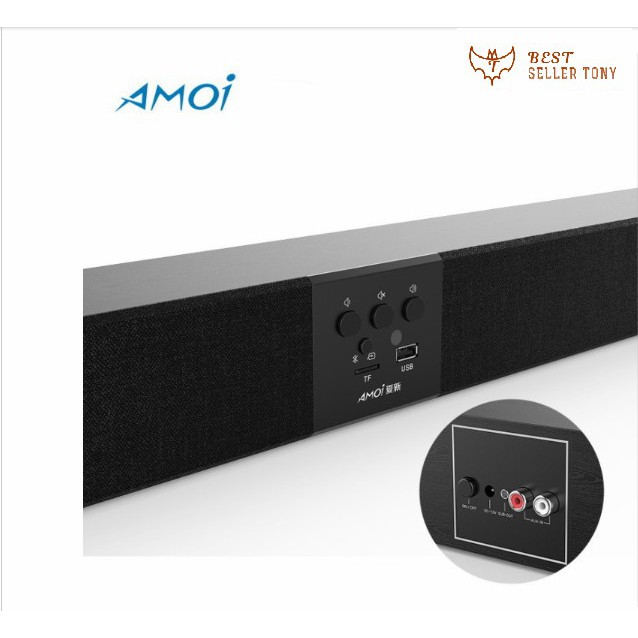 Loa Soundbar âm thanh 3D 5.1 8 loa công suất 60w bluetooth 4.0 Amoi [Best Seller Tony]