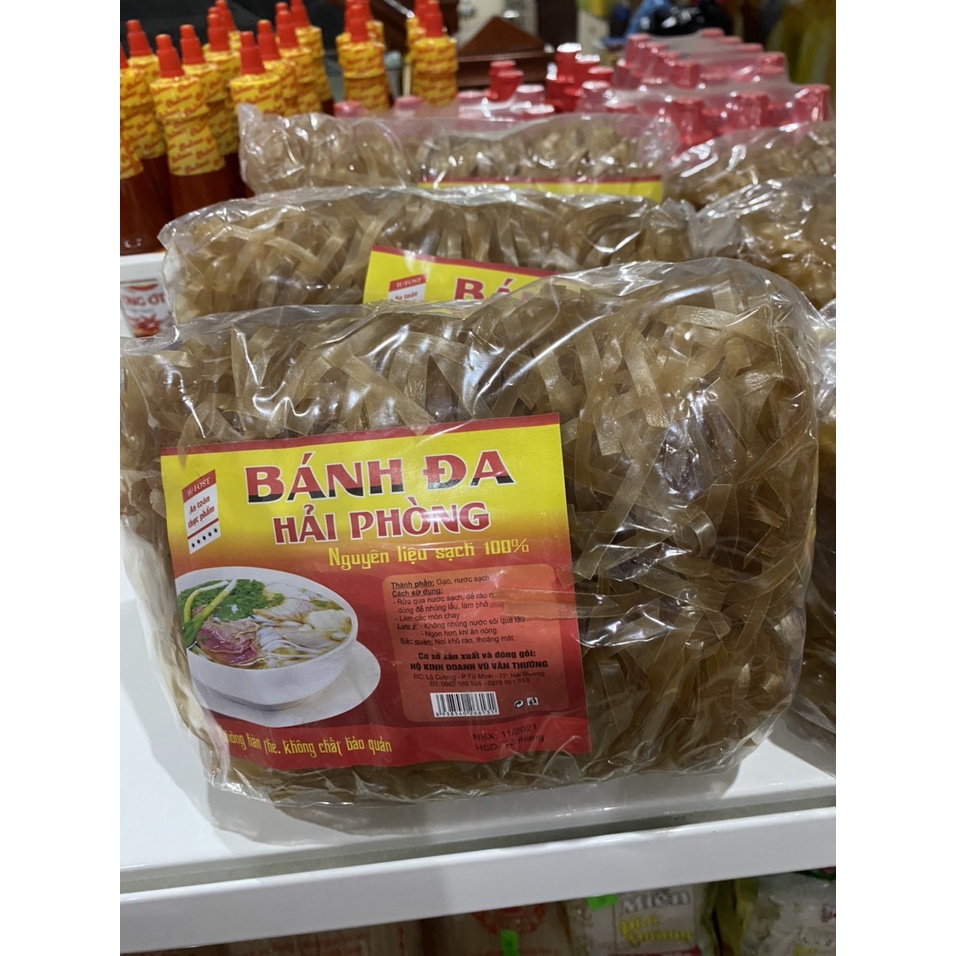 Bánh Đa Khô Hải Phòng Gói 400g