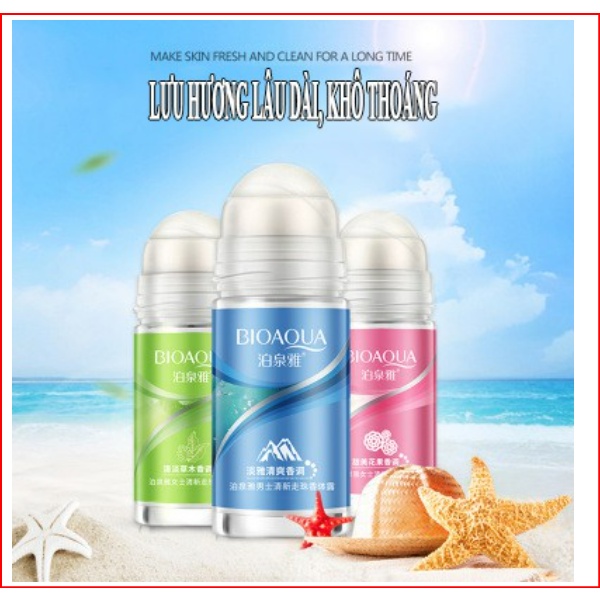 Lăn nách Bioaqua 50ml – Siêu Phẩm Giảm Ngăn Ngừa Hôi Nách