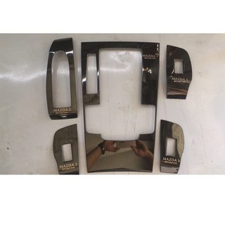 Ốp nội thất titan mazda mazda 3 2020