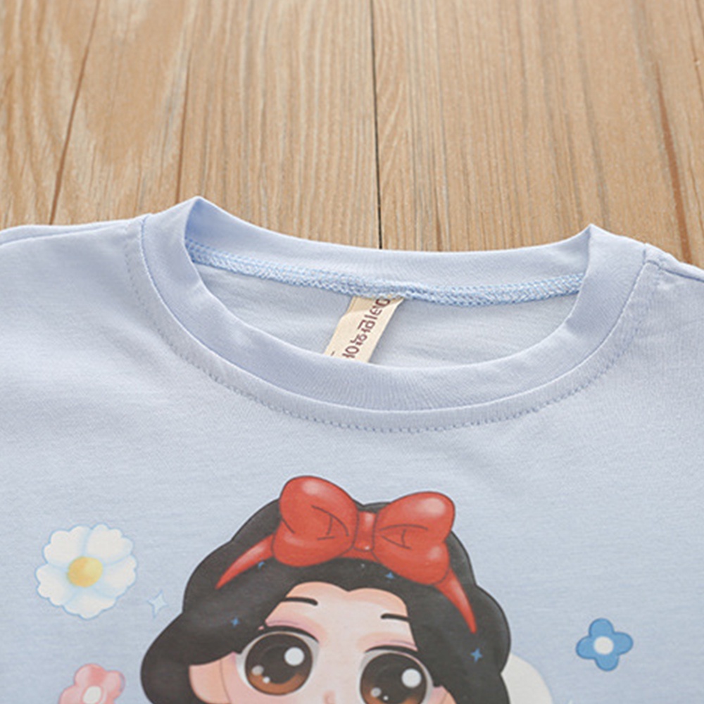 Đầm Công Chúa Tay Dài In Họa Tiết Hoạt Hình Phong Cách Phương Tây Thời Trang Xuân Thu Cho Bé Gái