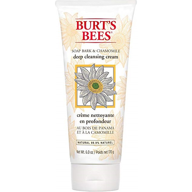 Sữa Rửa Mặt SRM Burts Bee Soap Bark & Chamomile deep cleansing cream