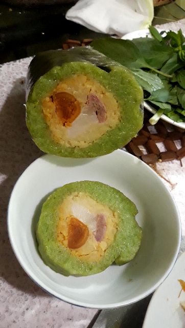 BÁNH TÉT TRÀ CUÔN XANH BỒ NGÓT 1KG | BigBuy360 - bigbuy360.vn