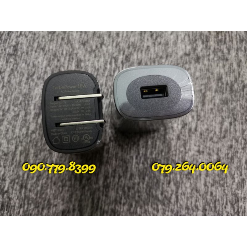 Củ sạc nhanh chính hãng Motorola Turbo Power 18W
