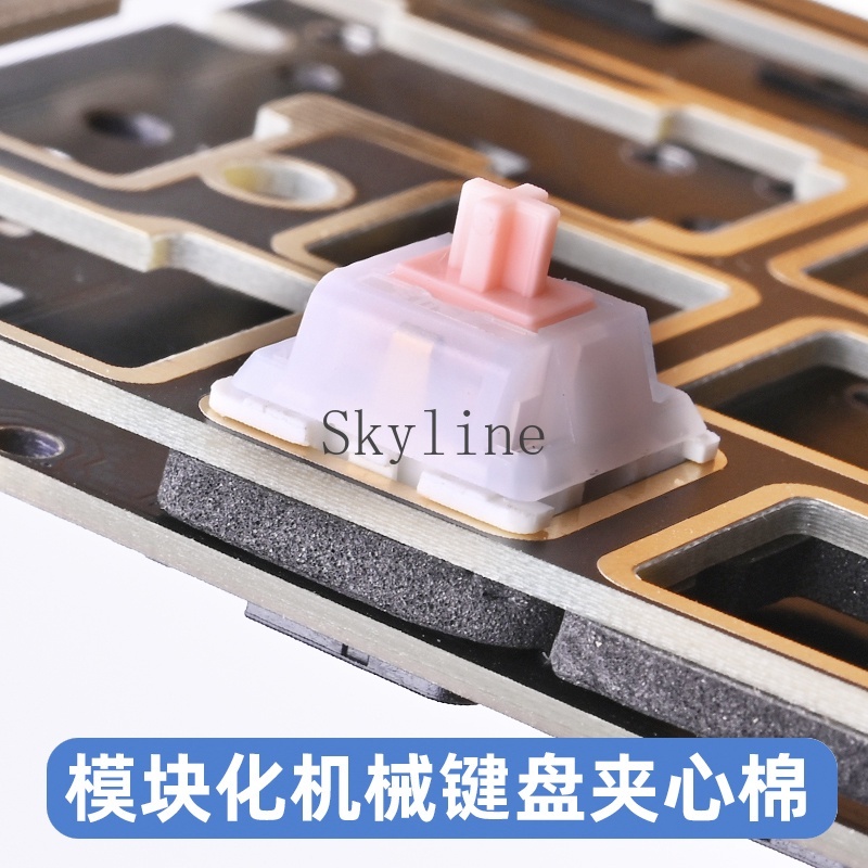 Đĩa Xốp Cotton Hỗ Trợ Giảm Thanh Cho Bàn Phím Cơ Kelowna