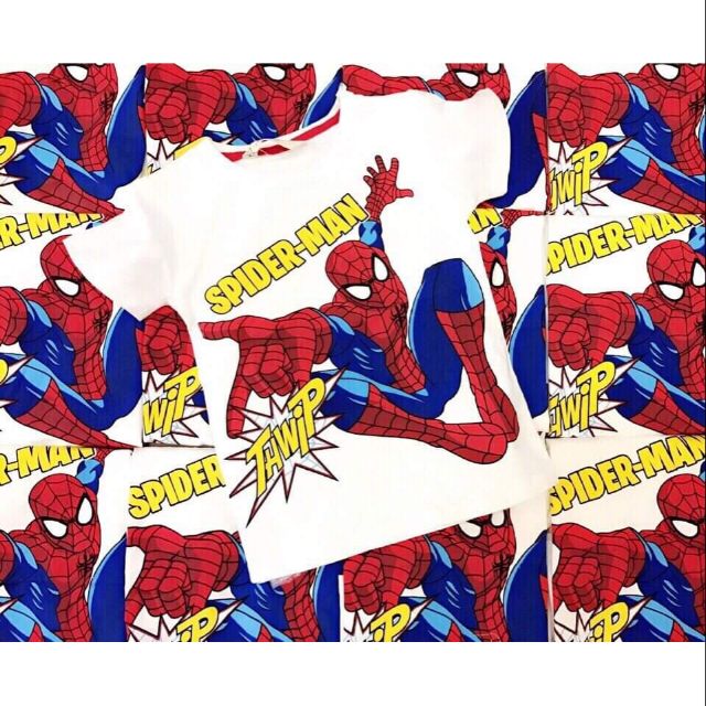 Áo hm xuất dư mẫu spiderman