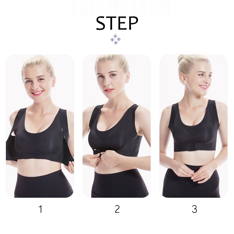 Áo ngực điều chỉnh tư thế lưng và vai JUNLAIKANG không lộ đường may thoải mái cho nữ | BigBuy360 - bigbuy360.vn