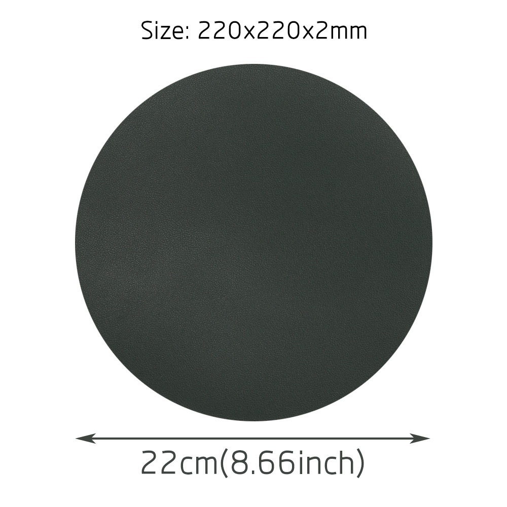 Tấm Lót Chuột Cao Su Chống Trượt Hình Tròn 22x22cm