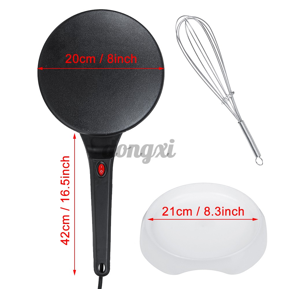 Chảo Nướng Bánh Pancake Chống Dính 220v 900w 8 ''