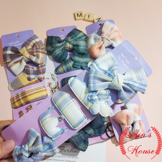 Set Cột Tóc Kẹp Tóc Xinh Cho Bé Gái