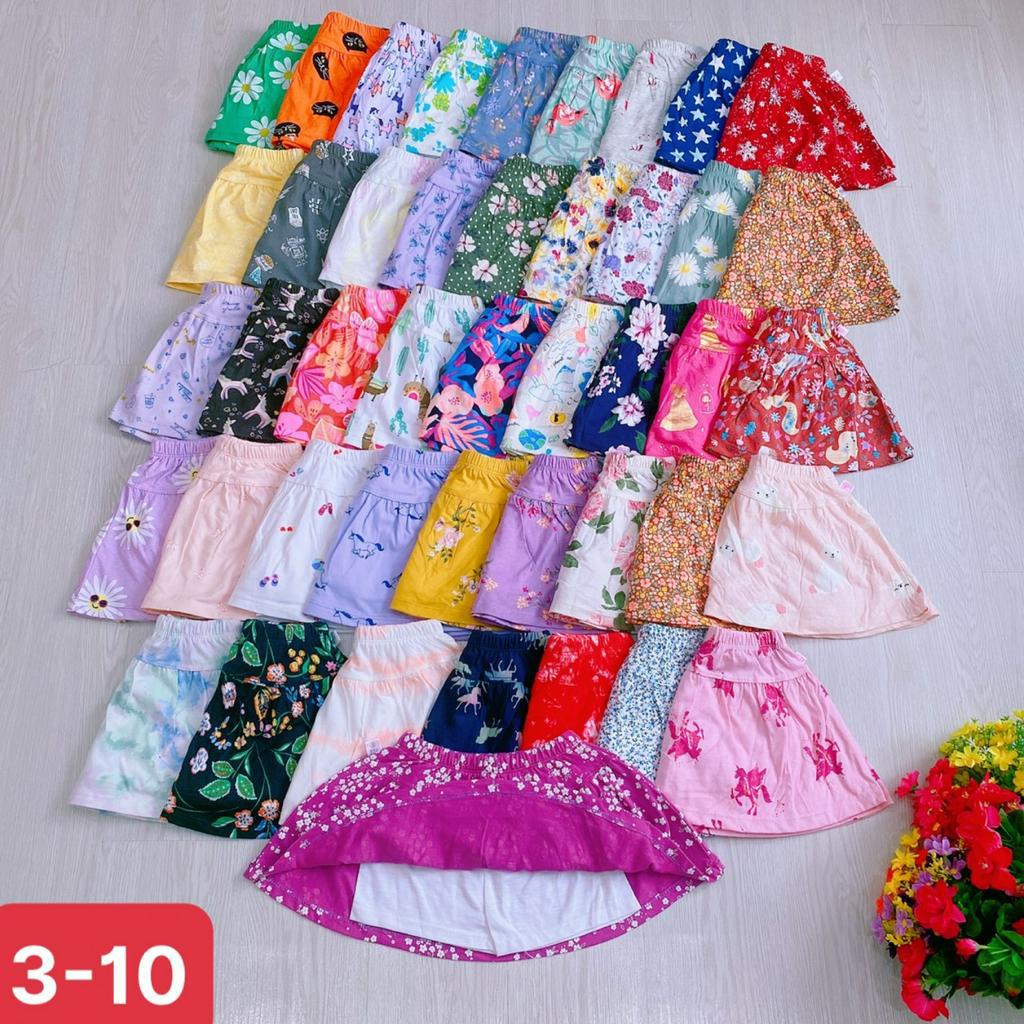 SET 2 CÁI CHÂN VÁY BÉ GÁI CÓ CHIP BÊN TRONG