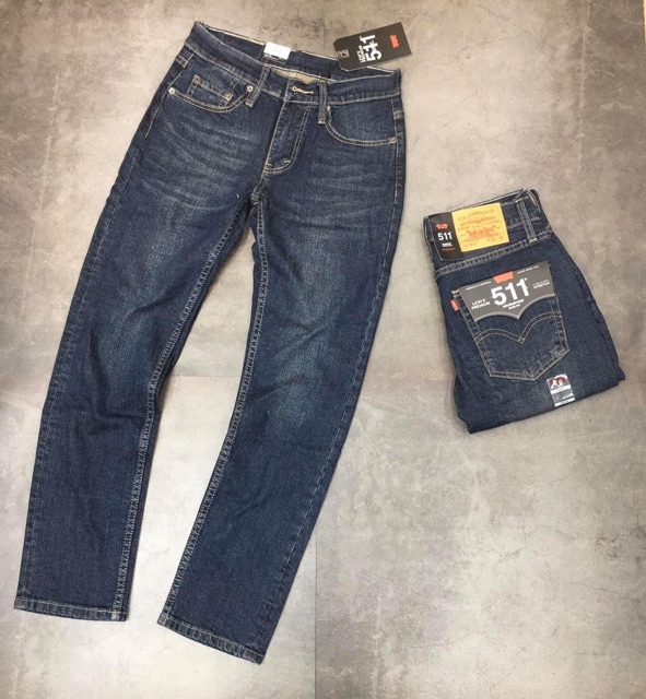 Quần bò nam xuất dư LE511 thời trang Quần jean dài nam slimfit zin co dãn đẹp Ống đứng cao cấp HAIAN JEAN | BigBuy360 - bigbuy360.vn