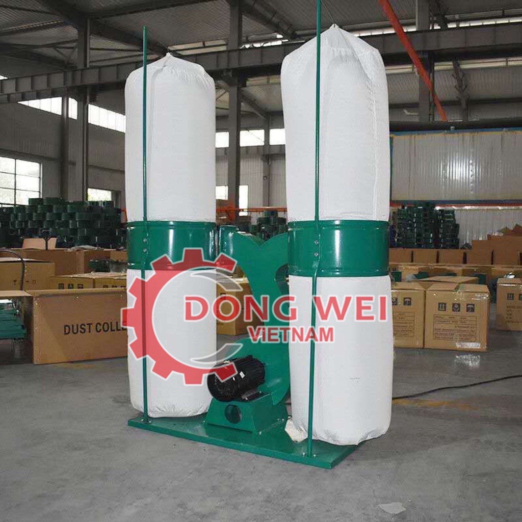 MÁY HÚT BỤI CÔNG NGHIỆP 2 TÚI VẢI 3KW, 5,5KW