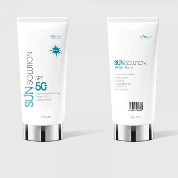 Kem chống nắng MORENA Huyền Phi, chỉ số chống nắng SPF50+ dưỡng da dưỡng ẩm bảo vệ da khỏi tia UV 50ml