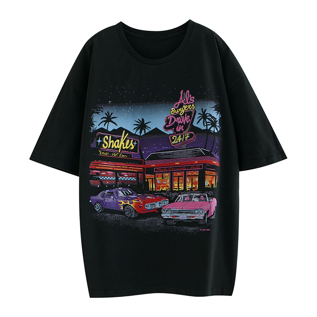 Áo Thun Cá Tính 100% Cotton Co Giãn Thấm Hút | BigBuy360 - bigbuy360.vn