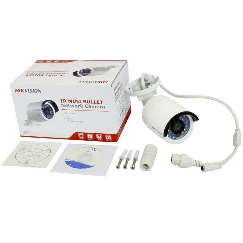 [Giá Siêu Rẻ]Camera ip (WIFI) thân trụ HIKVISION DS-2CD2020F-I(W) 2MP 30mIR chính hãng