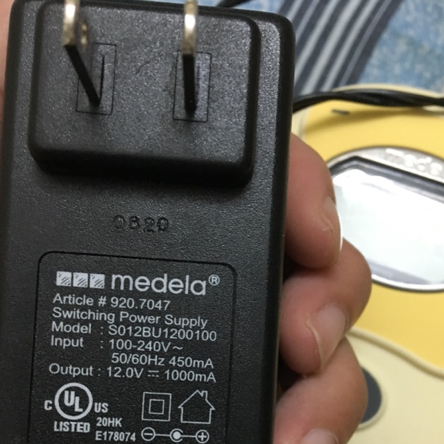 Sạc (nguồn, adapter) cho máy medela free style