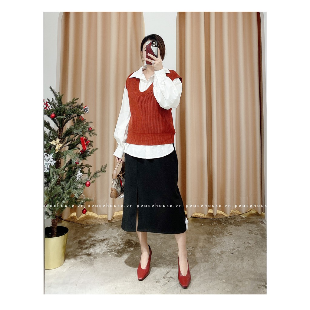 Váy bút chì xẻ , Peace House Clothing | BigBuy360 - bigbuy360.vn