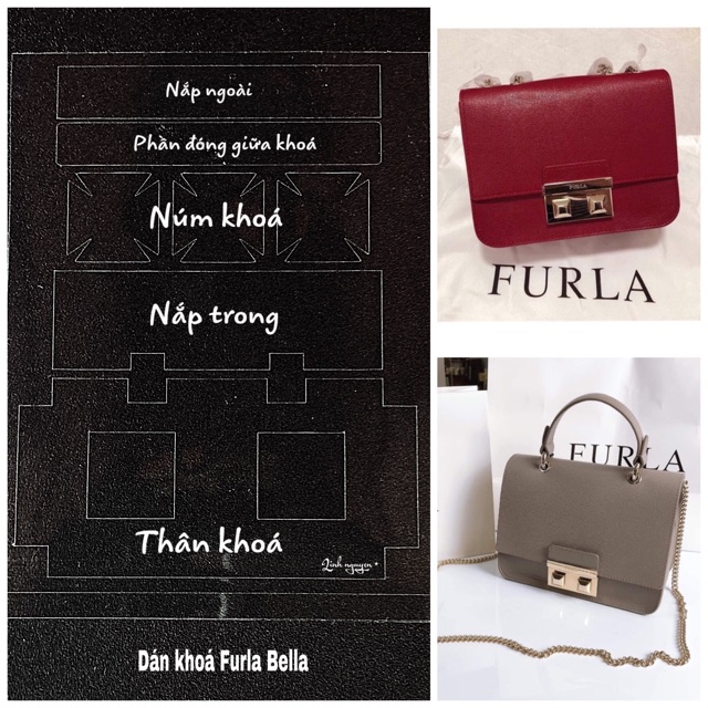 Miếng dán khoá túi Fur..La - PL | BigBuy360 - bigbuy360.vn