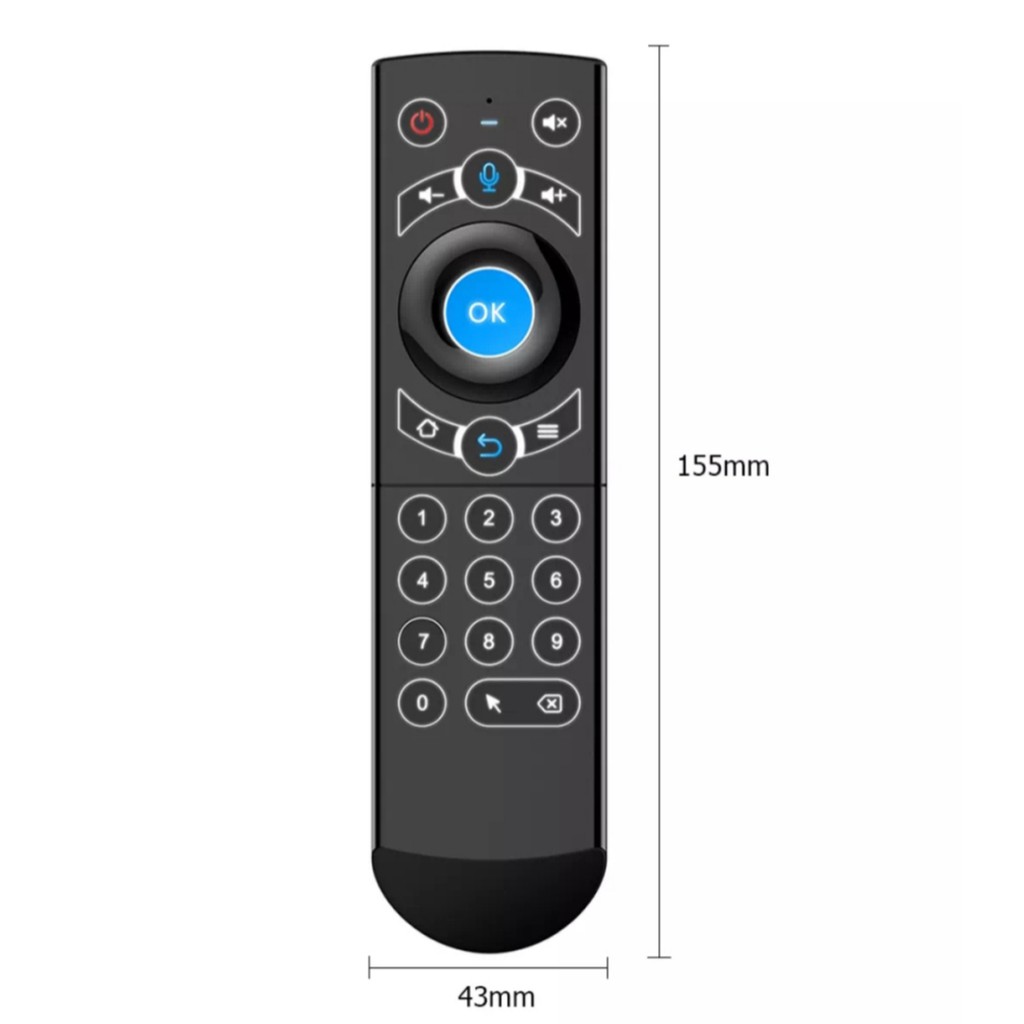 Chuột bay G21S - Hỗ trợ tìm kiếm giọng nói Smart Remote Control G21S - G21S