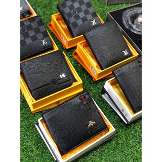 Ví nam full box hàng cao cấp, da đẹp, mềm, không bị bong, chuẩn form ví nam