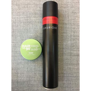 Combo Gôm xịt tóc Luxurious và sáp Kanfa cho phái mạnh