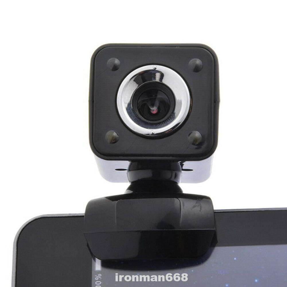 Webcam 480p Tầm Nhìn Ban Đêm Có Kẹp Gắn Micro Cho Máy Tính | BigBuy360 - bigbuy360.vn