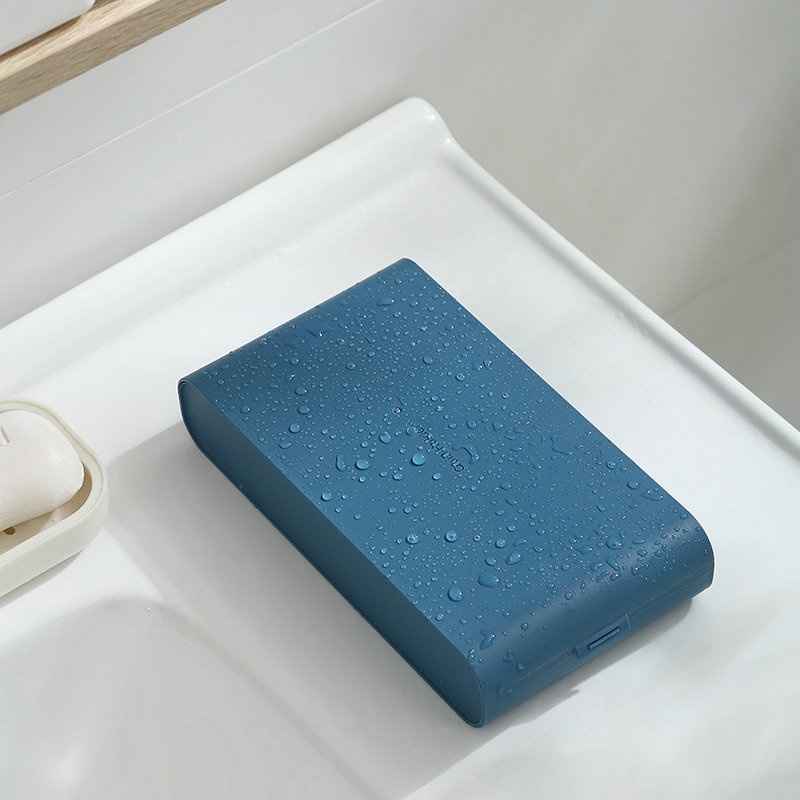 Hộp Đựng Khăn Giấy/ Khẩu Trang Bằng Nhựa Chống Bụi Chống Ẩm Sức Chứa Lớn Đa Năng
