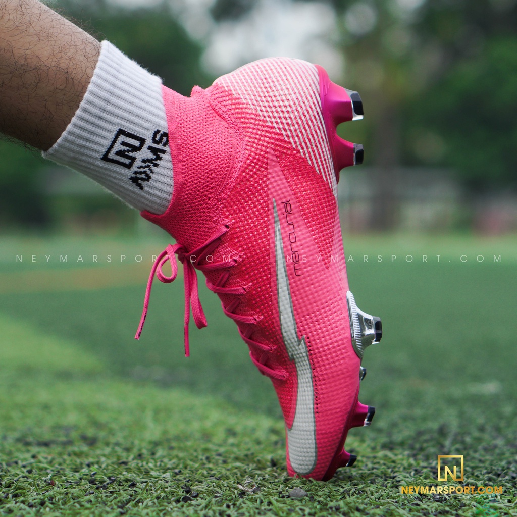 Tất vớ thể thao đá bóng NEYMARSPORT cho nam cổ lửng 95% cotton hàng dệt kim