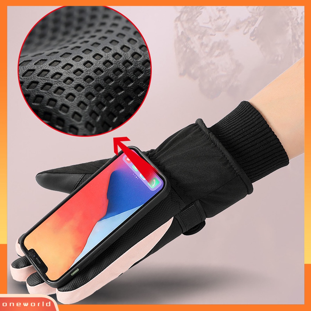 |Bộ Đồ Bơi Một Mảnh Dành Cho Nữ| 1 Đôi Găng Tay Giữ Ấm Mùa Đông Chống Trượt Dày Dặn Có Thể Chạm Màn Hình Cảm Ứng