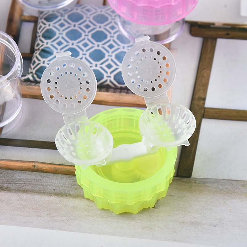 1 Dụng Cụ Làm Sạch Kính Áp Tròng Có Thể Xoay Được