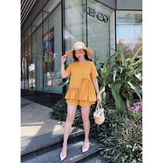 Bộ đồ mặc nhà chất lụa cát ( 3 màu)