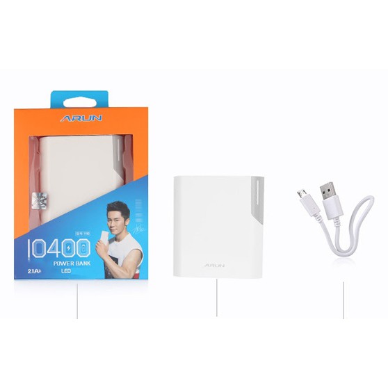 Pin Sạc Dự Phòng Arun 10400Mah Chính Hãng