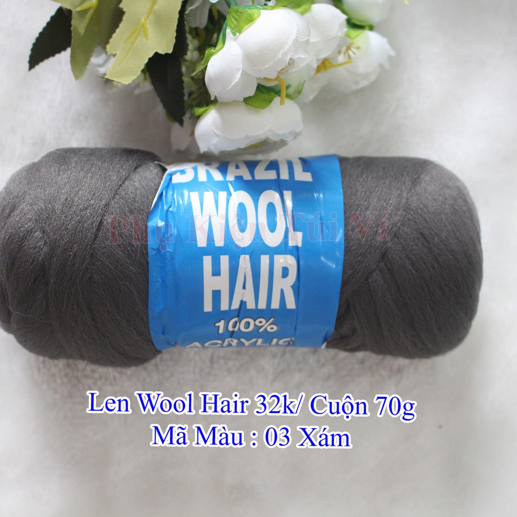 Len wool hair 32k/ cuộn 70g