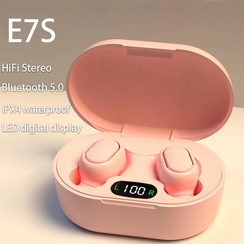 Illunt Tai Nghe Bluetooth 5.0 Không Dây E7S Pro IPX4 Chống Nước Có Mic Cho IOS Và Android